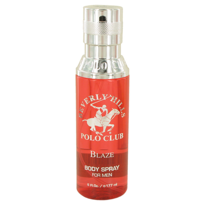 Beverly Hills Polo Club Blaze by Beverly Fragrances Body Spray 6 oz for Men