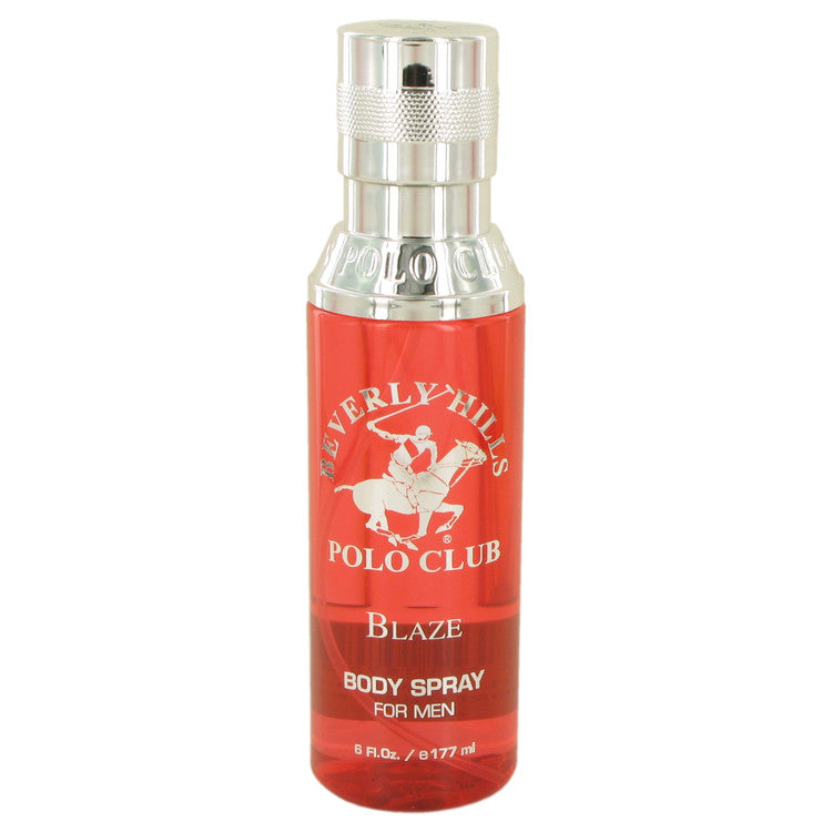 Beverly Hills Polo Club Blaze by Beverly Fragrances Body Spray 6 oz for Men