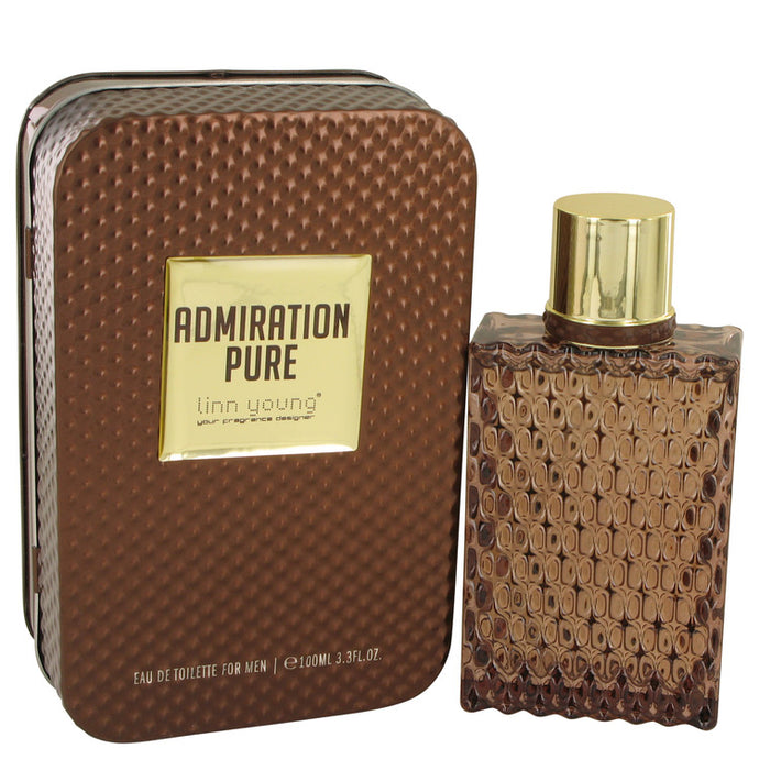 Admiration Pure by Linn Young Eau De Toilette Spray 3.3 oz for Men