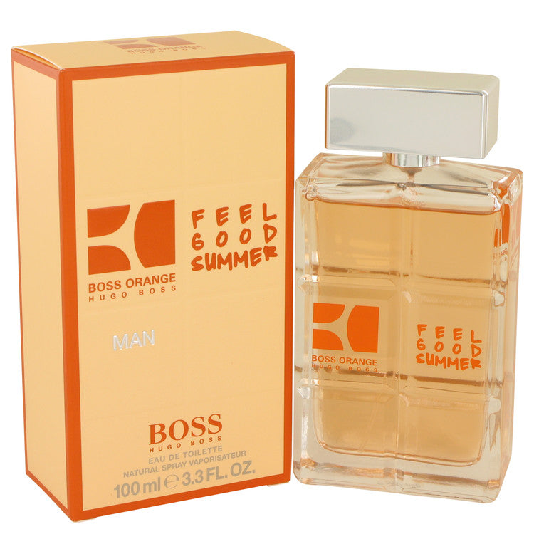 Boss Orange Feel Good Summer by Hugo Boss Eau De Toilette Spray 3.3 oz for Men