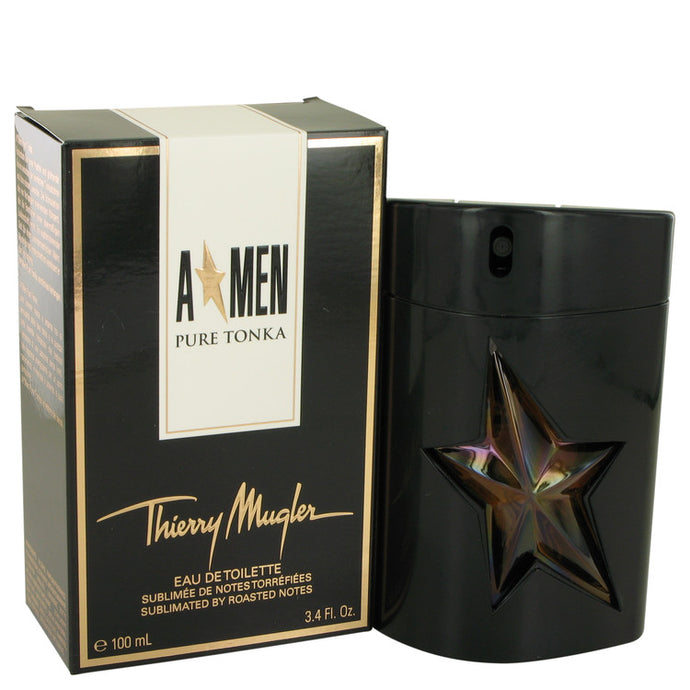 Angel Pure Tonka by Thierry Mugler Eau De Toilette Spray 3.4 oz for Men