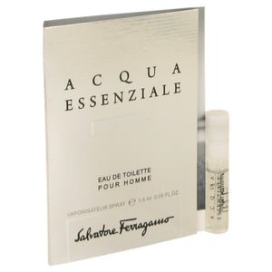 Acqua Essenziale Colonia by Salvatore Ferragamo Vial (sample) .05 oz for Men