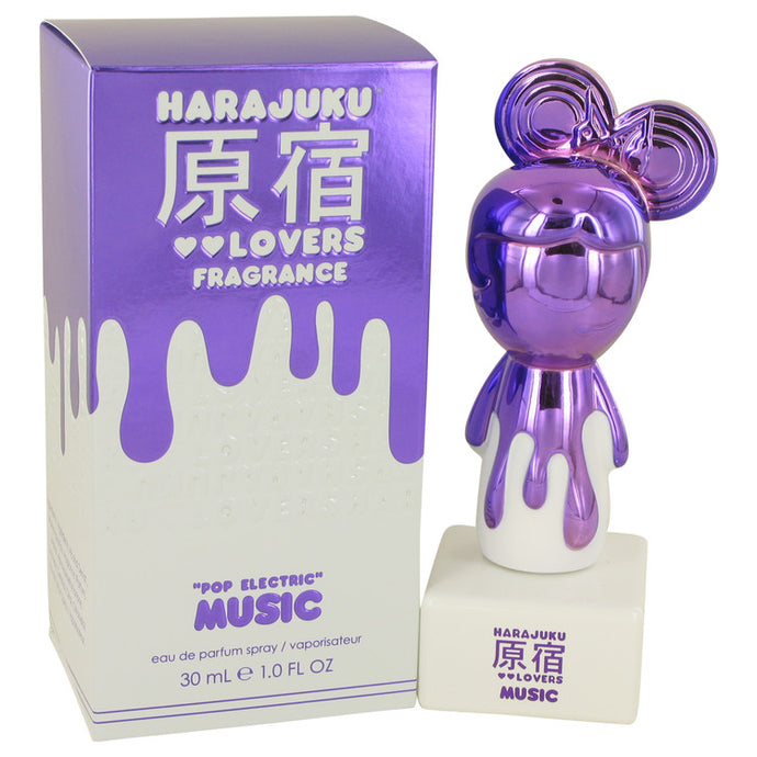 Harajuku Pop Electric Music by Gwen Stefani Eau De Parfum Spray 1 oz for Women