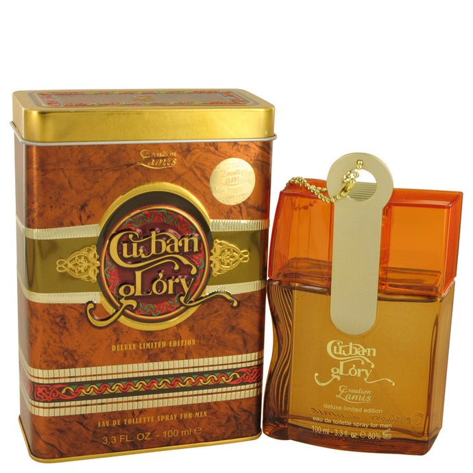 Cuban Glory by Lamis Eau De Toilette Spray 3.3 oz for Men