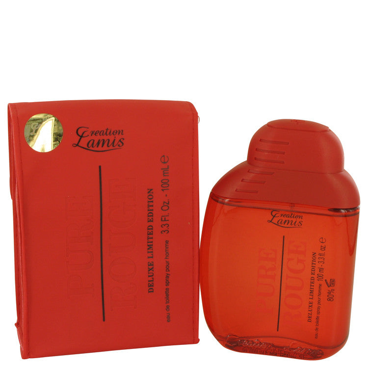 Pure Rouge by Lamis Eau De Toilette Spray 3.3 oz for Women