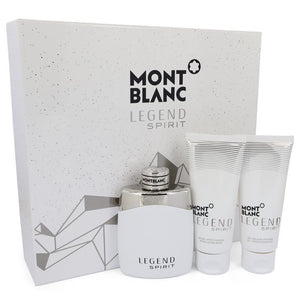 Montblanc Legend Spirit by Mont Blanc Gift Set -- for Men