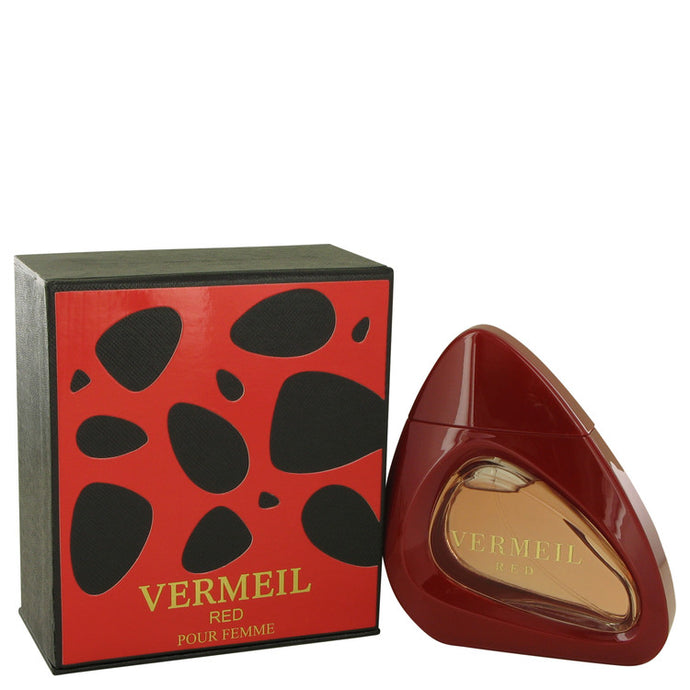 Vermeil Red by Vermeil Eau De Parfum Spray 3 oz for Women