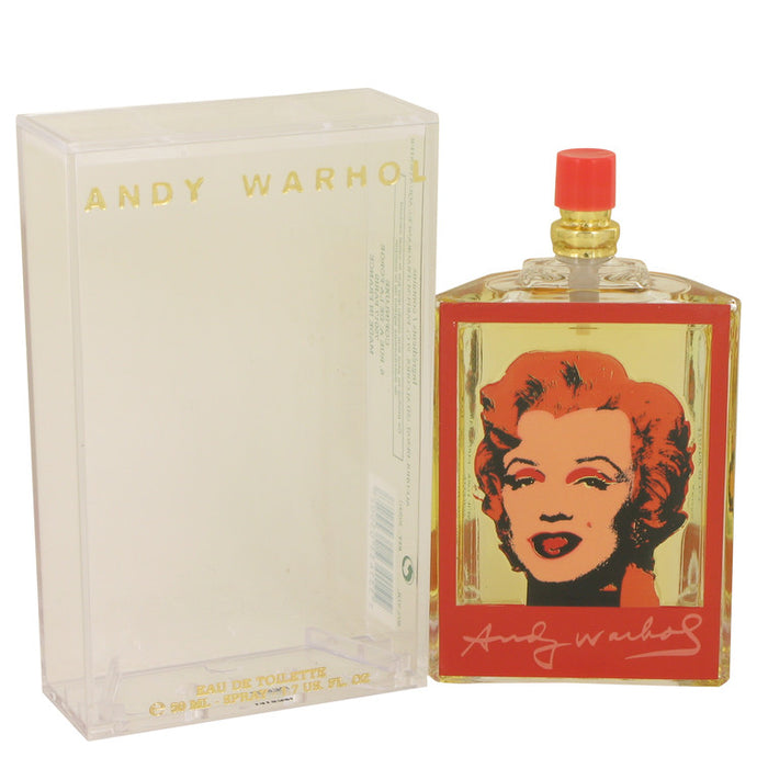 Andy Warhol Marilyn Red by Andy Warhol Eau De Toilette Spray 1.7 oz for Women