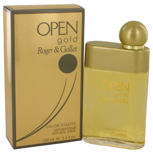 Open Gold by Roger & Gallet Eau De Toilette Spray 3.3 oz for Men