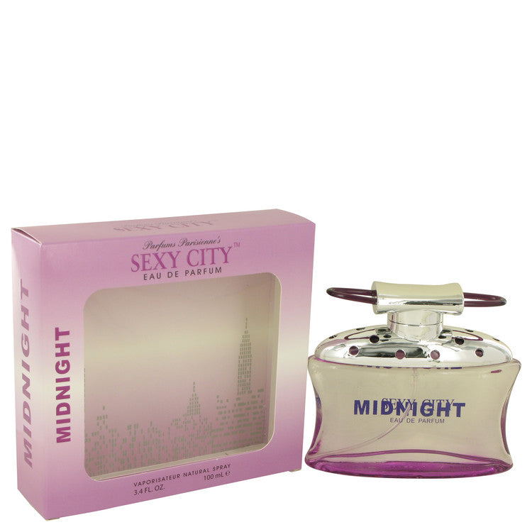 Sexy City Midnight by Parfums Parisienne Eau De Parfum Spray 3.4 oz for Women