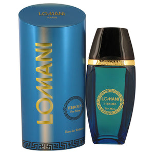 Lomani Heroes by Lomani Eau De Toilette Spray 3.4 oz for Men