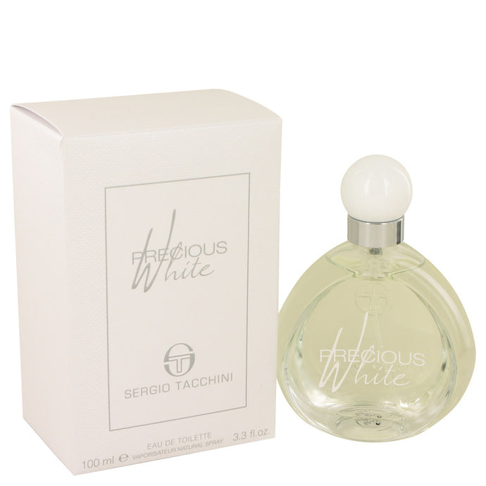 Sergio Tacchini Precious White by Sergio Tacchini Eau De Toilette Spray 3.4 oz for Women