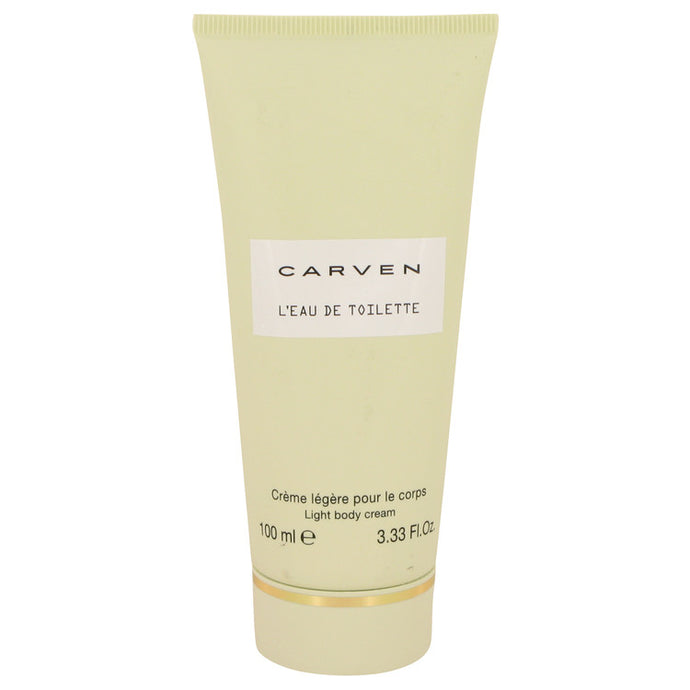 Carven L'eau De Toilette by Carven Body Cream 3.3 oz for Women