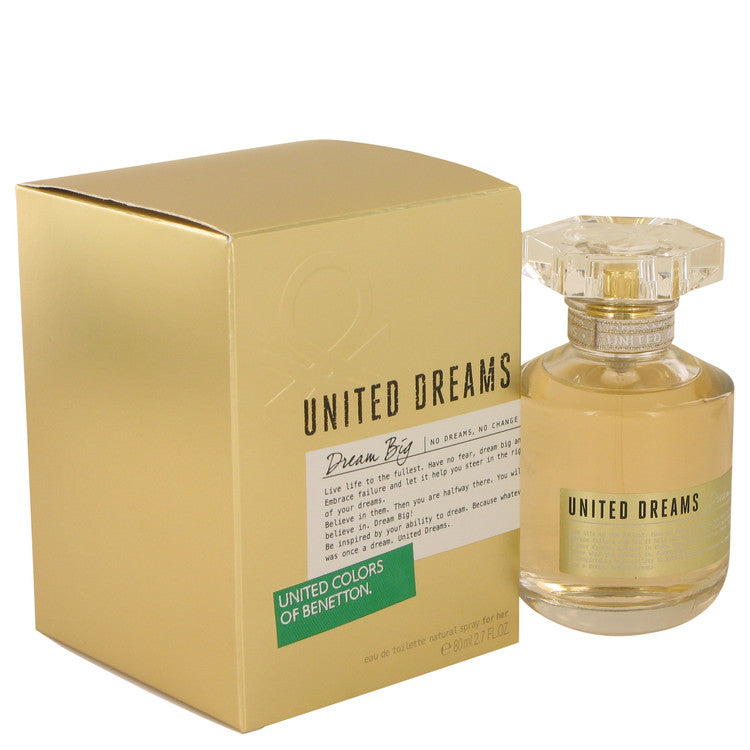 United Dreams Dream Big by Benetton Eau De Toilette Spray 2.7 oz for Women