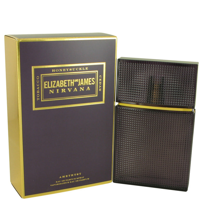 Nirvana Amethyst by Elizabeth and James Eau De Parfum Spray (Unisex) 3.4 oz for Women