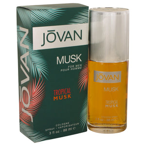 Jovan Tropical Musk by Jovan Cologne Spray 3 oz for Men
