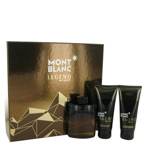 Montblanc Legend Night by Mont Blanc Gift Set -- for Men