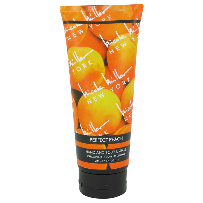 Nicole Miller Perfect Peach by Nicole Miller Hand & Body Cream 6.7 oz for Women