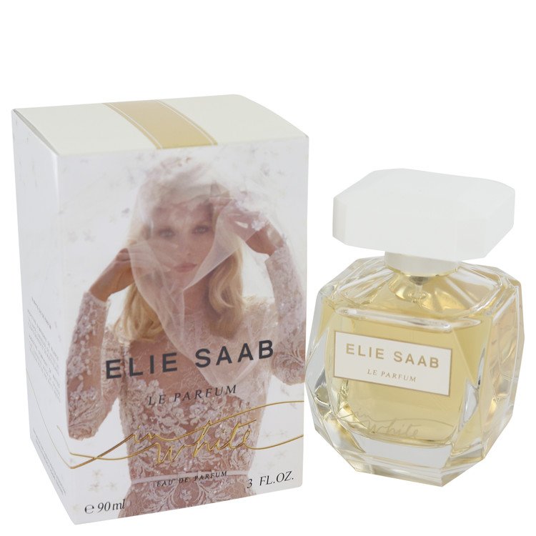 Le Parfum Elie Saab In White by Elie Saab Eau De Parfum Spray 3 oz for Women