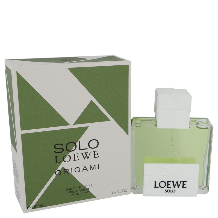Solo Loewe Origami by Loewe Eau De Toilette Spray 3.4 oz for Men