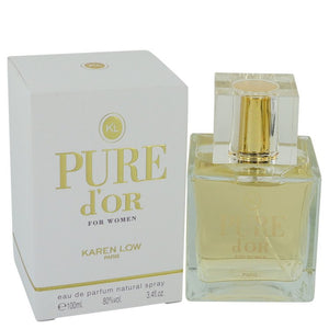 Pure D'or by Karen Low Eau De Parfum Spray 3.4 oz for Women