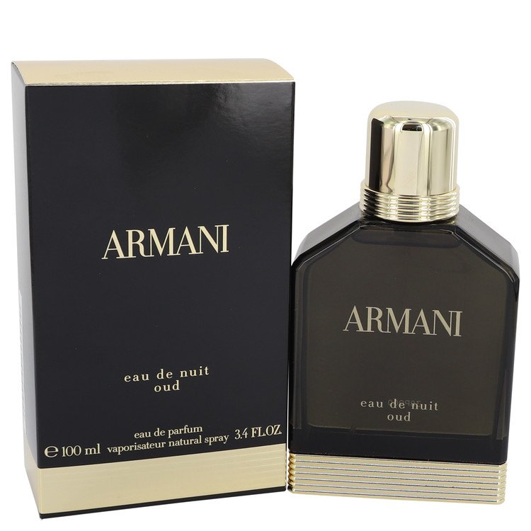 Armani Eau De Nuit Oud by Giorgio Armani Eau De Parfum Spray 3.4 oz for Men