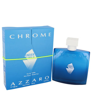 Chrome Under The Pole by Azzaro Eau De Toilette Spray 3.4 oz for Men