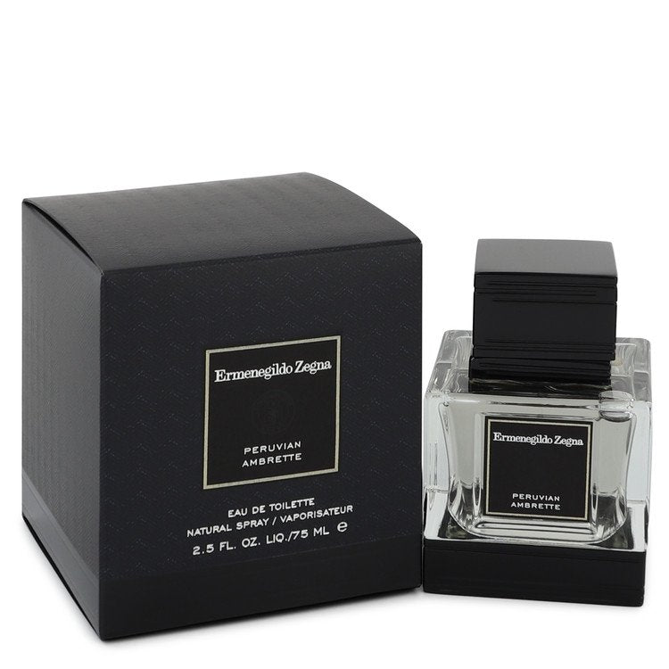 Peruvian Ambrette by Ermenegildo Zegna Eau De Toilette Spray 2.5 oz for Men