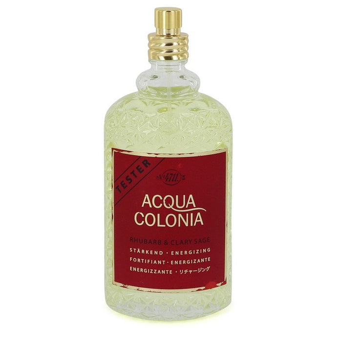 4711 Acqua Colonia Rhubarb & Clary Sage by Maurer & Wirtz Eau De Cologne Spray (Unisex Tester) 5.7 oz for Women
