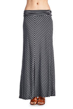Christine V Chevron Stripe Maxi Skirt - WholesaleClothingDeals - 1