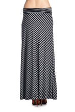 Christine V Chevron Stripe Maxi Skirt - WholesaleClothingDeals - 4