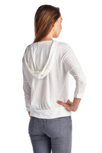 Urban Love Pullover Jersey Hoodie with Contrast Lace Pocket - WholesaleClothingDeals - 3
