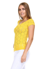 Urban Love Textured Knit Stretch Glitter Top - WholesaleClothingDeals - 26