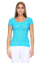 Urban Love Textured Knit Stretch Glitter Top - WholesaleClothingDeals - 17