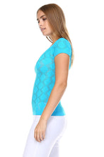 Urban Love Textured Knit Stretch Glitter Top - WholesaleClothingDeals - 18