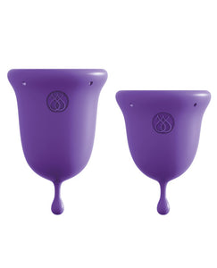 Jimmyjane Intimate Care Menstrual Cups - Purple
