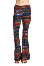 Urban Love Geo Stripe Flare Pants - WholesaleClothingDeals - 1