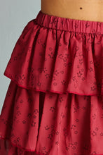 Urban Love Printed Stars Tiered Skirt - WholesaleClothingDeals - 5