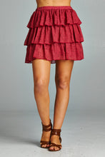 Urban Love Printed Stars Tiered Skirt - WholesaleClothingDeals - 1