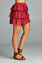 Urban Love Printed Stars Tiered Skirt - WholesaleClothingDeals - 3