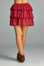 Urban Love Printed Stars Tiered Skirt - WholesaleClothingDeals - 2