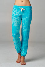 Mambo Printed Tie Dye Foldover Waistband French Terry Sweatpants - WholesaleClothingDeals - 1
