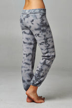 Mambo Printed Tie Dye Foldover Waistband French Terry Sweatpants - WholesaleClothingDeals - 9