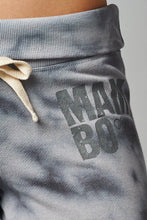 Mambo Printed Tie Dye Foldover Waistband French Terry Sweatpants - WholesaleClothingDeals - 10