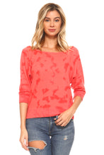 Women's Tie Dye French Terry Dolman Sleeve Sweatshirt