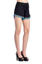 Urban Love Rayon Short with Color Trim - WholesaleClothingDeals - 1