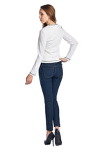 Urban Love Button Detail Long Sleeve Top - WholesaleClothingDeals - 5
