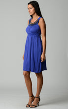 Christine V Beaded Neckline Sleeveless Dress - WholesaleClothingDeals - 2