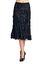 Urban Love Pleated Velour with Chiffon Long Skirt - WholesaleClothingDeals - 2