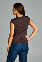 Christine V Short Sleeve Square Neck Wrap Top - WholesaleClothingDeals - 4